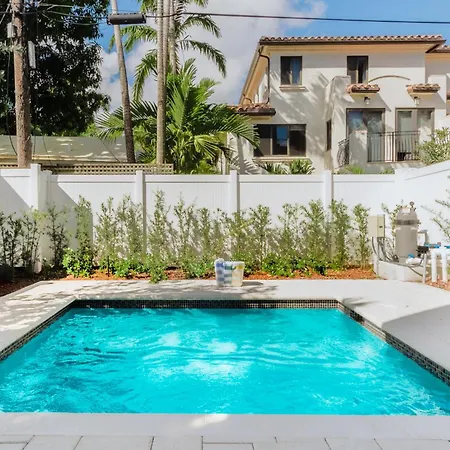 Luxury Paradise Walk To Las Olas -5 Mins To Beach Fort Lauderdale Exterior photo